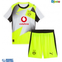 Borussia Dortmund Ramy Bensebaini #5 Gostujuci Dres za djecu 2025-26 Kratak Rukav (+ Kratke hlače)